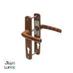 light-brown-upvc-door-handle-structure