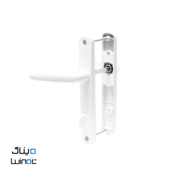 دستگیره در سرویس بهداشتی سفید upvc