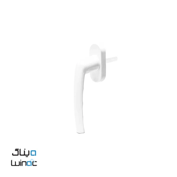 دستگیره سفید پنجره یو پی وی سی