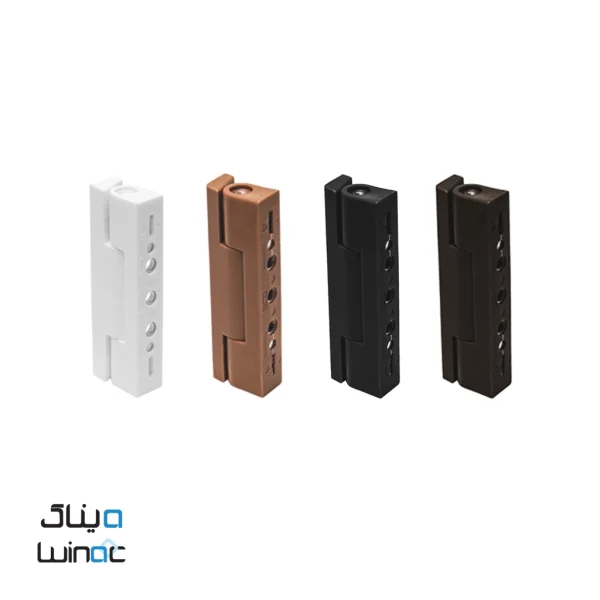 لولا پلاستیکی درب و پنجره upvc در ۴ رنگ سفید - مشکی - قهوه ای روشن و قهوه ای تیره