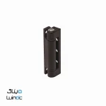 لولا زاماک درب و پنجره upvc قهوه ای تیره از رو به رو