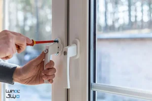 تعمیر دستگیره درب دوجداره