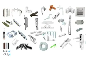 انواع یراق پنجره دو جداره