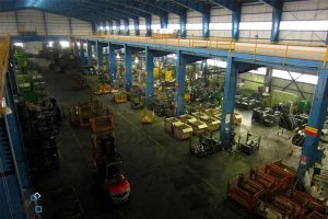 تصویر محوطه‌ی داخلی کارخانه ویناک